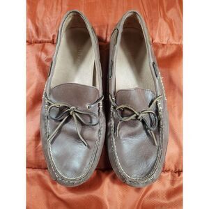 Polo Ralph Lauren Wyndings Leather‎ Driver Shoes Loafers Brown 13D EUC